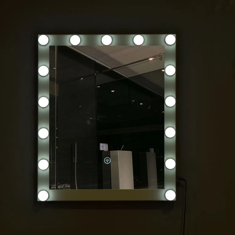 hollywood vanity mirror with lights and table 2